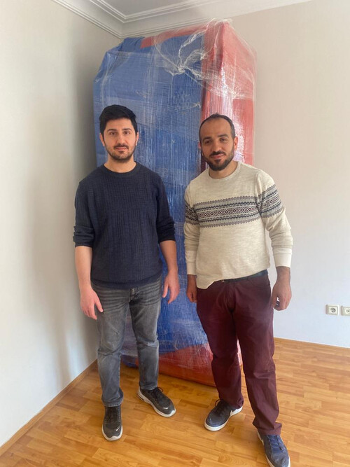 Mutlu müşteri ve nakliyeci